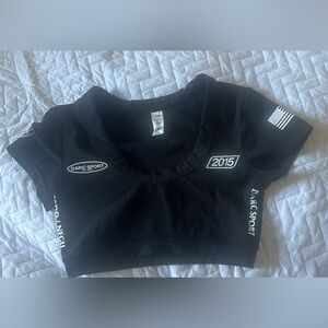 DarcSport Faster S/S Grace "Energy" Top in Black